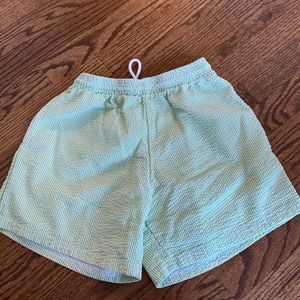 seersucker athletic shorts